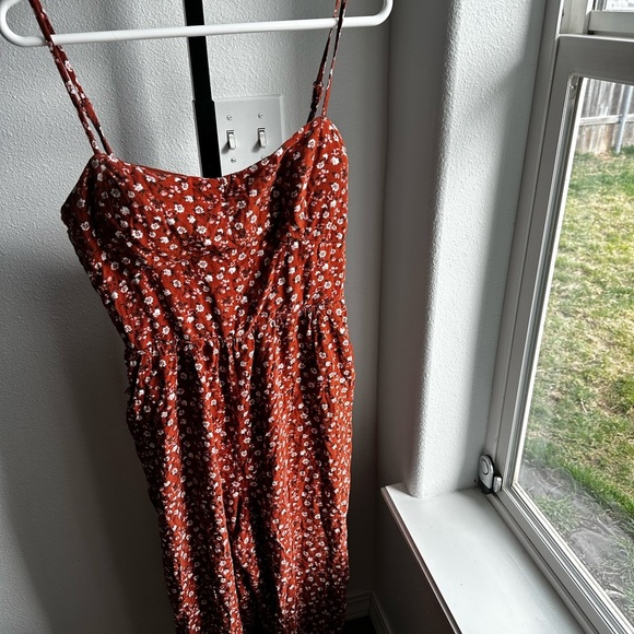 Pants - Floral Spaghetti Strap romper